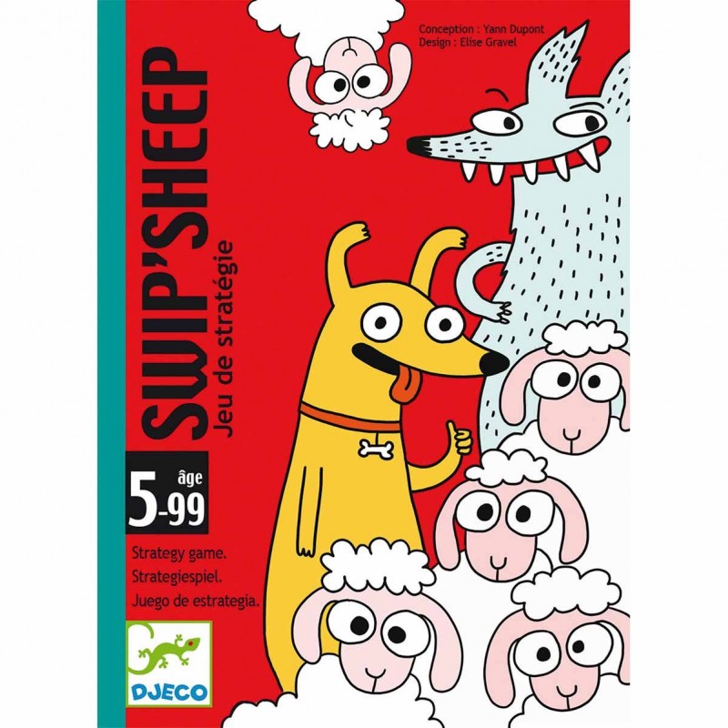 Djeco Swip Sheep Gra Karciana Taktyczna Dla Dzieci 5 Dadum Krakow