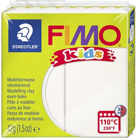 FIMO® Kids glina polimerowa 42 g - biała