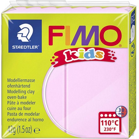 FIMO® Kids glina polimerowa 42 g - jasnoróżowa