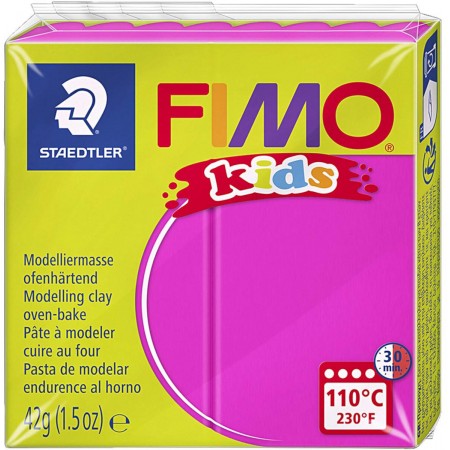 FIMO® Kids glina polimerowa 42 g - fuksja