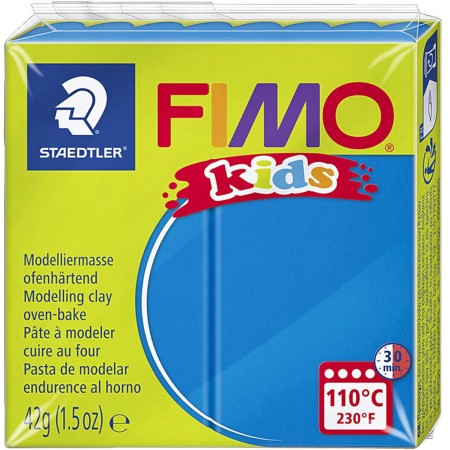 FIMO® Kids glina polimerowa 42 g - niebieska