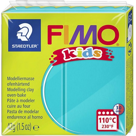 FIMO® Kids glina polimerowa 42 g - turkusowa