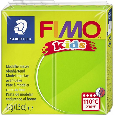 FIMO® Kids glina polimerowa 42 g - jasnozielona