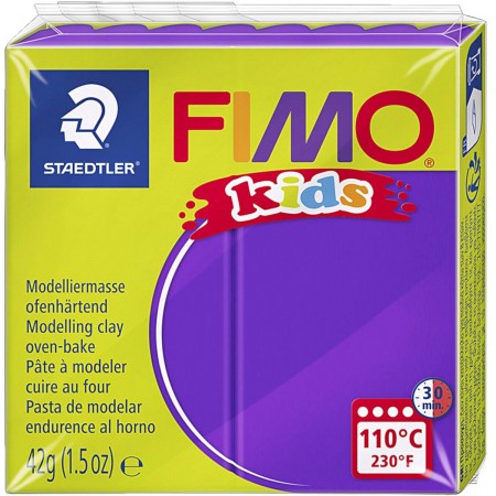 FIMO® Kids glina polimerowa 42 g - fioletowa