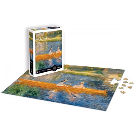 Calypto Puzzle 1000 elementów Przejażdżka łódką w Asnières, Renoir 7010