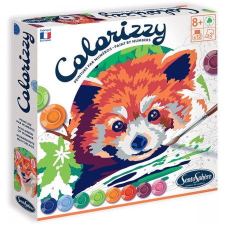 SentoSphere COLORIZZY Panda i Shiba malowanie po numerach +8