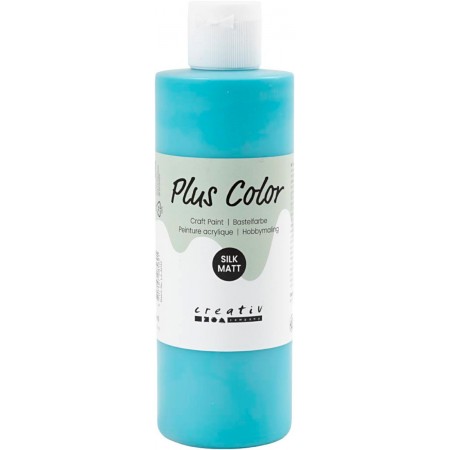 Plus Color Farba akrylowa 250 ml Turquoise | Dadum Kraków